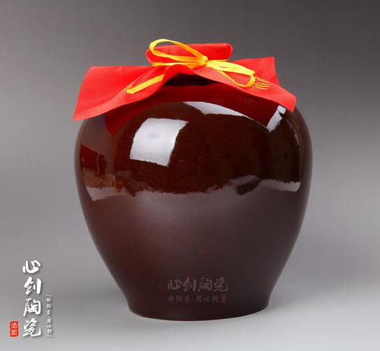 宜興5斤裝大口陶瓷酒壇子批發(fā)