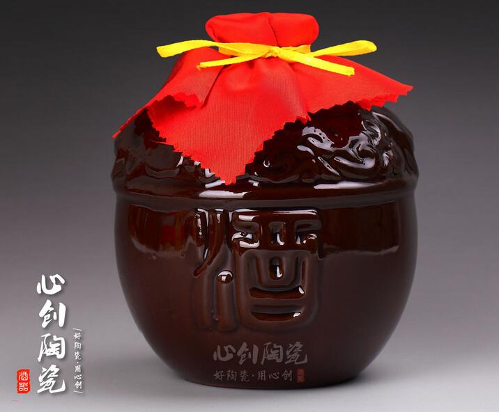 宜興一斤陶瓷酒壇子廠家